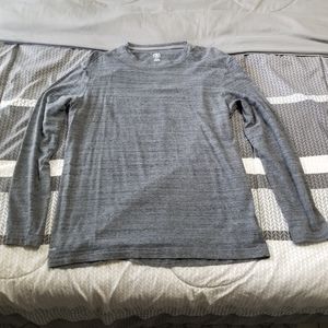 Athletic Works Gray Long Sleeve T-Shirt